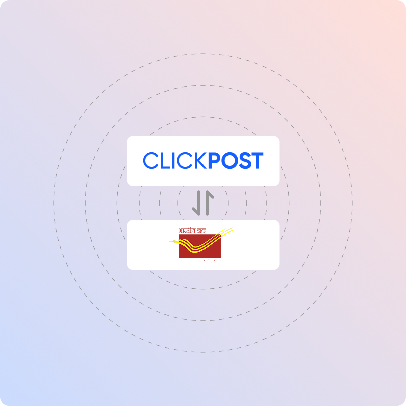 india post clickpost logo