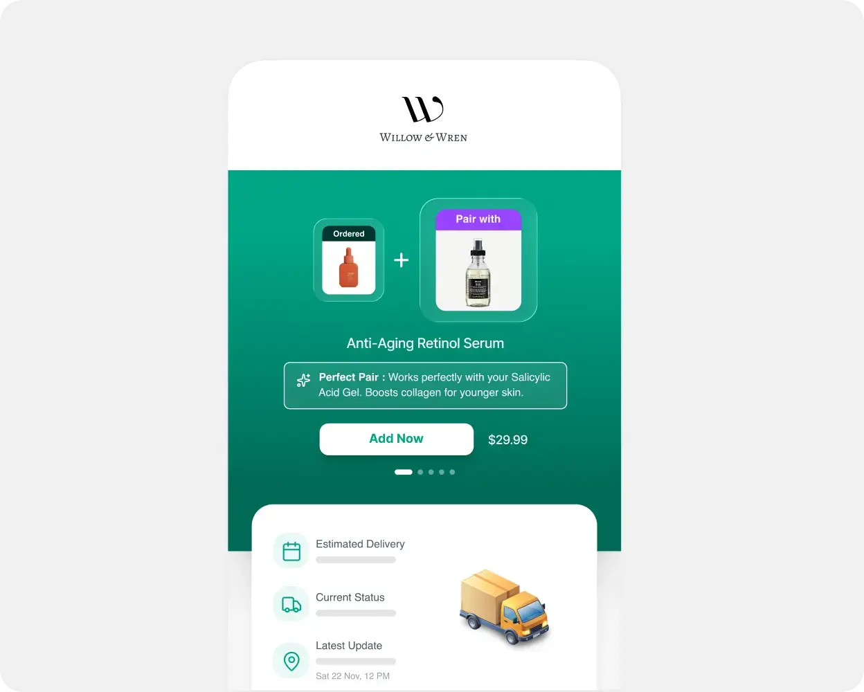 Personalized tracking that delights - Webp