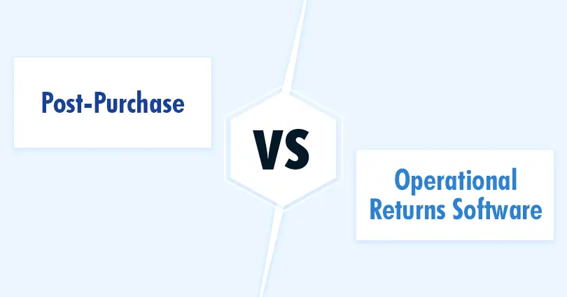 Post-Purchase Vs. Operational Returns Software: Why eCommerce Businesses Need Both